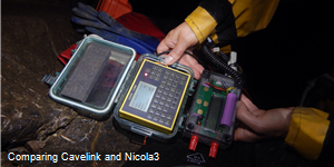 Cave rescue communications exercise 